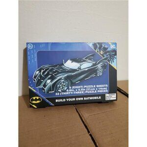 DC Batman Build Your Own 3D Bat mobile Puzzle Kit 33 Pieces 5055964718275